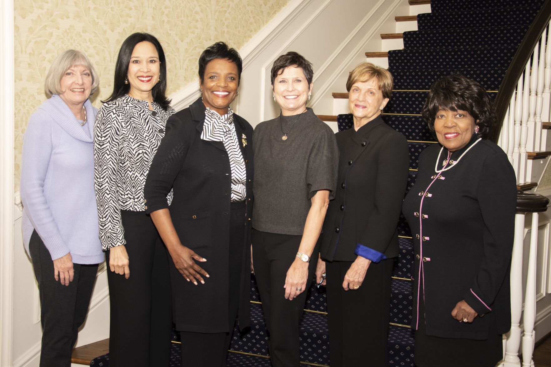 Joni Karandjeff, Dr. Eva Frazer, Marian Nunn, Gwendolyn Packnett, PhD, Linda McKay, Peggy LeCompte